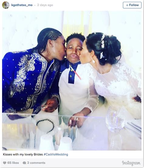 Gallery: Olympian Caster Semenya’s “White Wedding” - Tagg Magazine