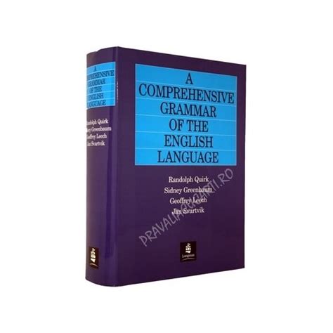 A Comprehensive Grammar Of The English Language Emagro