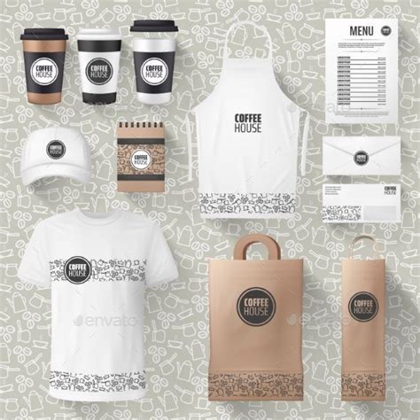 Vector Cafe Merchandise Mockups