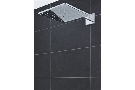 Верхний душ GROHE Rainshower SmartActive 310 Cube, 2 режима, 430 мм ...