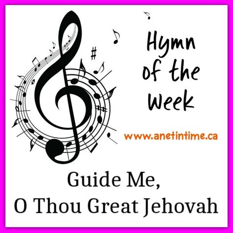 Guide Me O Thou Great Jehovah A Net In Time