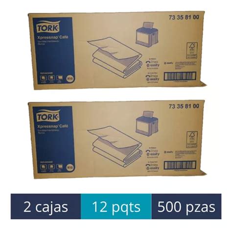 Servilleta Tork Xpressnap Blanca Advanced Cajas C Paq Env O Gratis