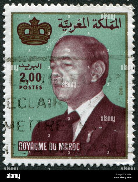 Morocco Circa A Stamp Printed In The Kingdom Of Morocco