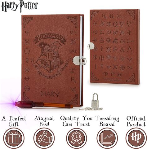 Harry Potter Secret Diary | Harry Potter Stationery with Lockable ...