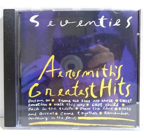 Aerosmith 1989 Seventies Aerosmith S Greatest Hits Cd MercadoLivre