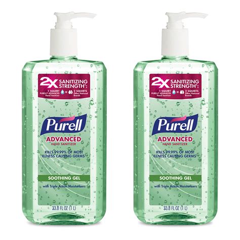 Purell 3081 02 ECIN PURELL Advanced Hand Sanitizer Soothing Gel