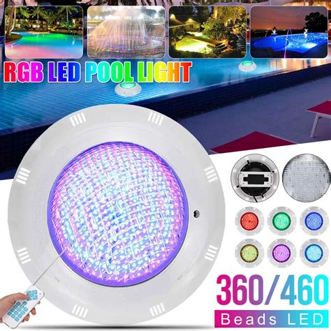 W Led Luci Subacquee Per Piscina Ac V Rgb Lampada Impermeabile Ip