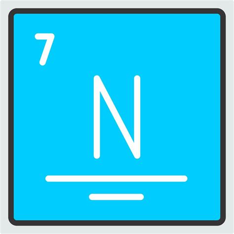 Nitrogen Vector Icon Design 25201223 Vector Art at Vecteezy