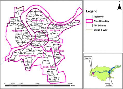 Surat Zone Map