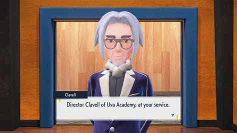 Director Clavell Blueberry League Battle Pokemon Violet Scarlet The