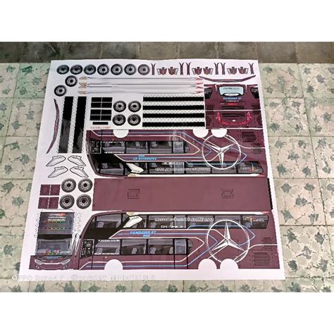 Jual Stiker Vinyl Anti Air Pola Miniatur Pandawa Gag Jb Double