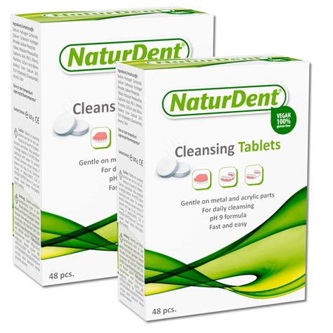 Amazon Denture Cleaner Tablet Naturdent Cleans Removes Dark