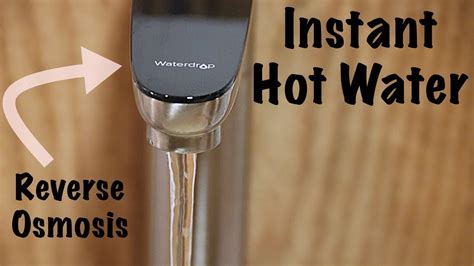 Ro Water Filter Instant Hot Water Waterdrop K6 Youtube