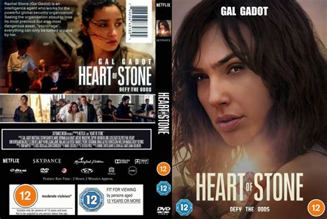 Heart of Stone (2023) R2 UK DVD Cover and Label - DVDcover.Com