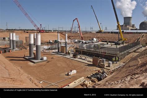 Concrete Work Progressing At Vogtle Reactors With New Construction Photos News Nuclear