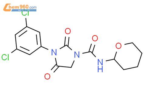 64224 82 4 1 Imidazolidinecarboxamide 3 3 5 Dichlorophenyl 2 4 Dioxo N Tetrahydro 2h Pyran 2