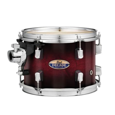 Disc Pearl Decade Maple Fusion Drum Kit W Hardware Deep Red At