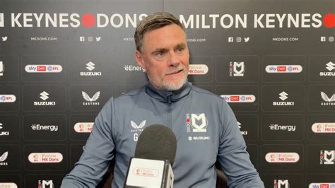 Press Conference Graham Alexander S Crawley Town Preview News