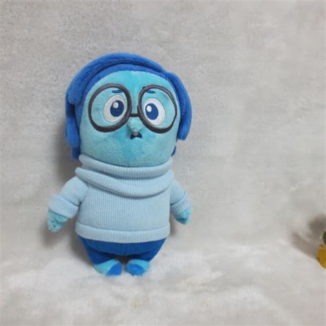 New! Inside Out Sadness Plush Toys Pixar Plush Figure 20cm-in Movies ...