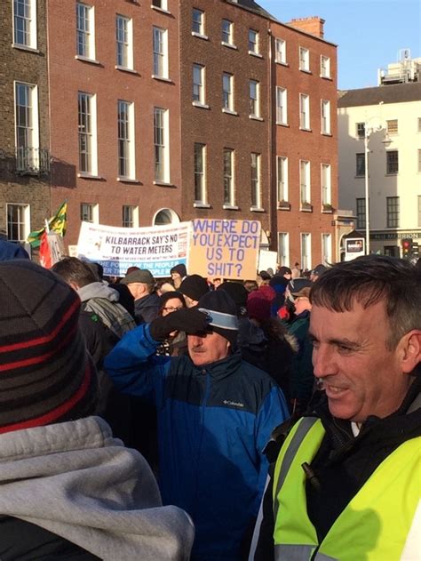 seen at the Irish water protest in Dublin yesterday - Meme Guy