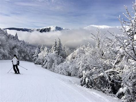 Snowy slope stock photo. Image of snowboarding, angle - 48093722