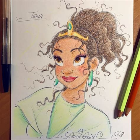 The Art Of David Gilson Disney Drawings Disney Princess Drawings