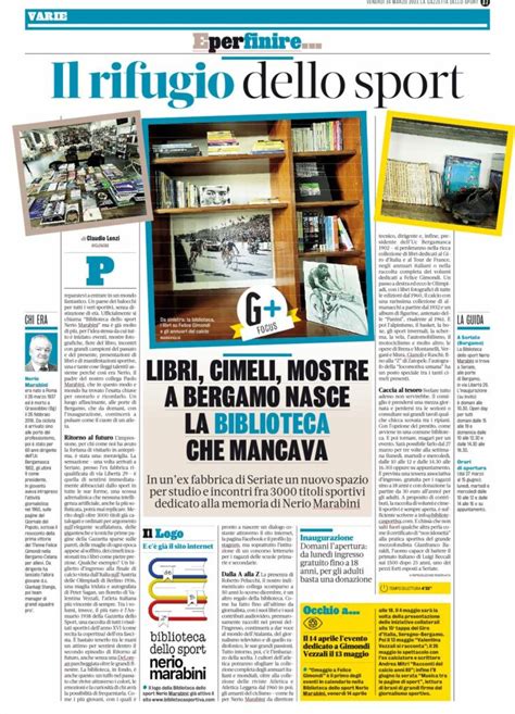 Media Della Biblioteca Dello Sport Nerio Marabini