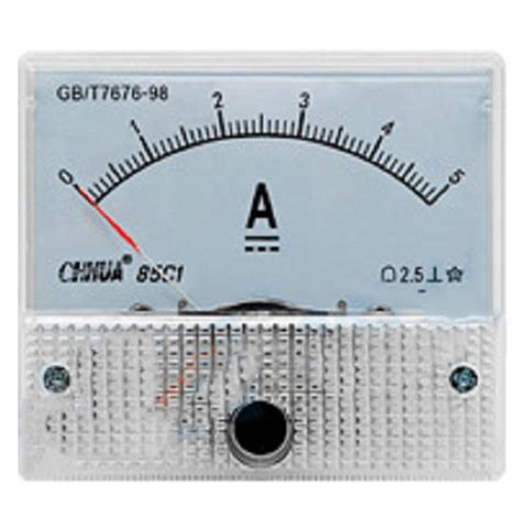 Mosiee 85c1 A Pointer Type Dc Ammeter Analog Ammeter Pointer Panel Meter Current Meter