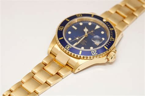 2002 MINT Rolex Submariner Date Ref 16618 Watch For Sale Mens