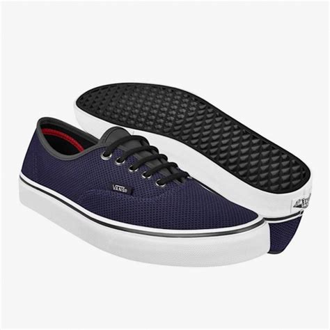 Sneakers Azul Dise O Vn A Emort Marca Vans Cl Sico Dw