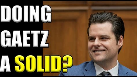 DOJ Is Stonewalling Ethics Probe Into Matt Gaetz YouTube