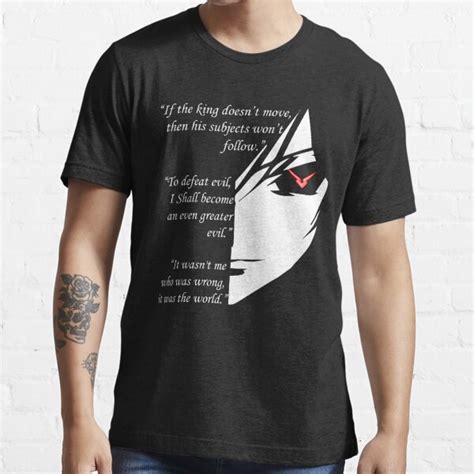 The Testamennt Of Lelouch Vi Britannia Part 1 T Shirt For Sale By