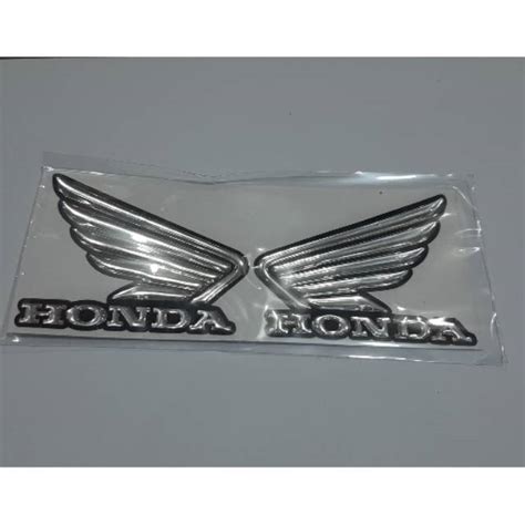 Honda Logo Sticker Vario Beat ESP PGM Fi Embossed Shopee Philippines