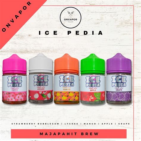 Jual Ice Pedia Icepedia Liquid Freebased Vape Ml By Majapahit