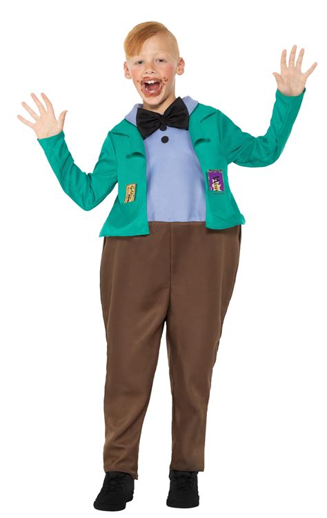 Child Augustus Gloop Costume – Angels Fancy Dress Warehouse