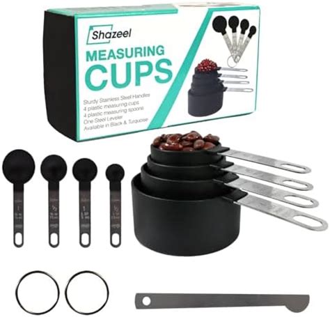 Pcs Measuring Cups And Spoons Set Plastic Measuring Cups And