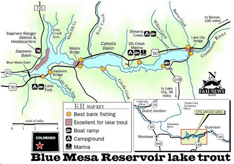 Blue Mesa Reservoir Map - Zaria Kathrine