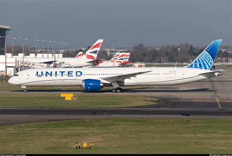 N14016 United Airlines Boeing 787 10 Dreamliner Photo By Tristan Gruber