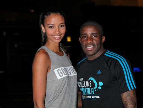 Photo Flora Coquerel Miss France Et Rio Mavuba Lors Du