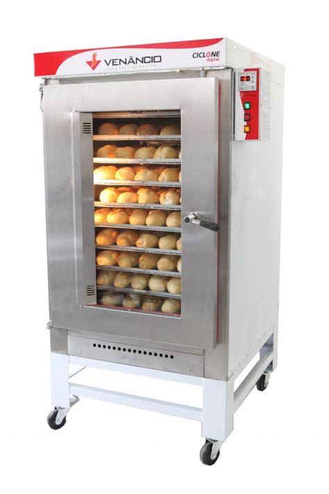Forno Venâncio A Gás - Forno Turbo Ciclone a Gás 8 e 10 Esteiras – Venâncio – Lothar Johann