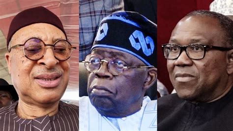 How Tinubu Made Pat Utomi Step Down For Peter Obi Other Claims By Oyo