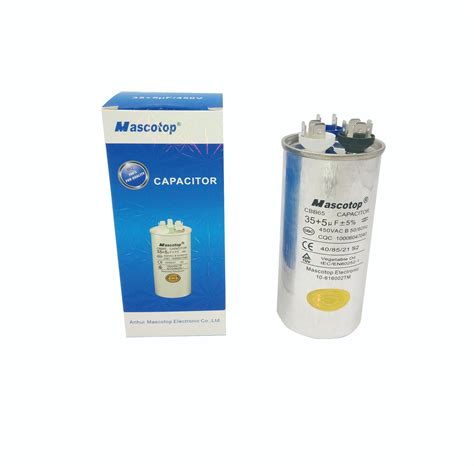 Mascotop Run Cbb Capacitor In Series Run Capacitor China Running