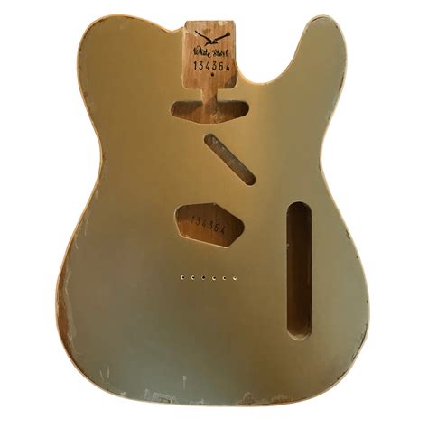 Relic Shoreline Gold Telecaster Style Body Nitro Finish Whitestork