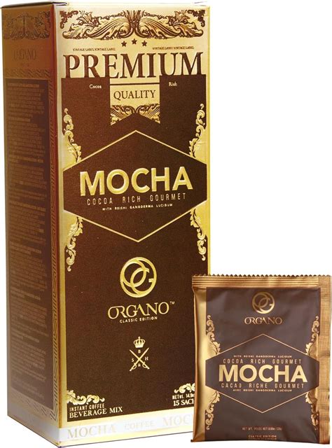 Organo King Of Coffee 100 Certified Ganoderma Lucidum