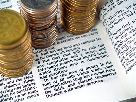 Bible Verse Love Of Money Closeup Catholic Timothy Photo Background And