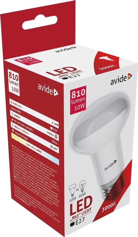 Avide Led R Spot Lamp E W K Lm V Warm Wit Bol