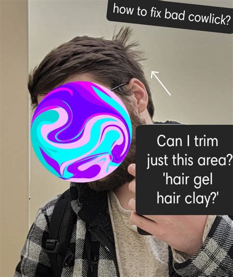 Fix a bad cowlick? Help! : r/HairStyleAdvice