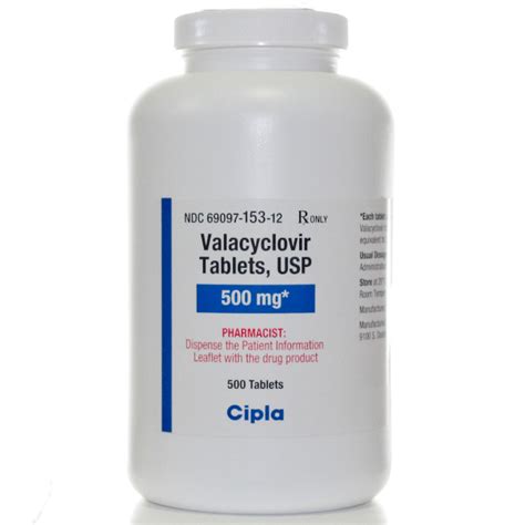 Valacyclovir Hcl Mg Rx Products