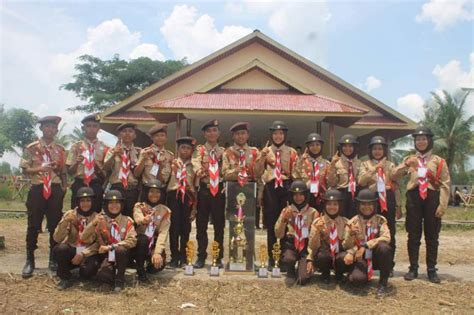 Pramuka Mts Riyadhatul Jannah Pertahankan Gelar Juara Umum Perkemahan