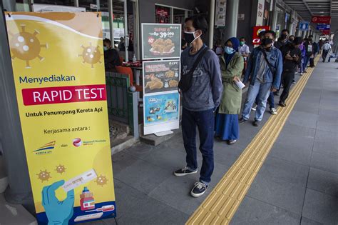 Resmi Tarif Rapid Test Di Stasiun Ka Turun